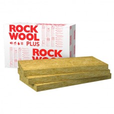 Утеплитель базальтовый 30 кг/м3 Rockwool ROCKMIN Plus 10(1000x610x100 мм) - 6,1 кв.м/уп