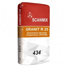 Scanmix GRANIT 434 R 25 Штукатурка декоративная «Короед» (25 кг)