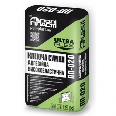 Поліпласт ПП-020 ULTRA FLEX клейова суміш (20 кг)