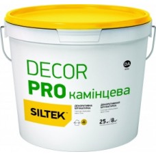 Siltek Dеcor Pro Штукатурка декоративная «Камешковая» армированная микроволокнами зерно 1,5 мм база DC (25 кг)