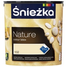 Снежка Nature 102 Песчаный пляж Краска интерьерная латексная (7 кг/5 л)