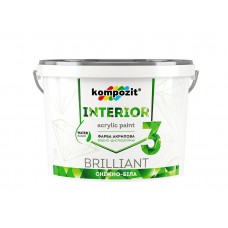 Kompozit Interior 3 Краска интерьерная акриловая глубокоматовая  (14 кг/10 л)