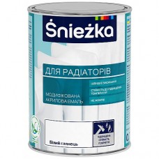 Снєжка емаль акрилова для радіаторів біла глянцева (2,5 л)