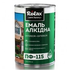 Rolax Емаль ПФ-115 коричнева (0,9 кг)