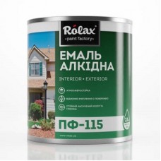 Rolax Емаль ПФ - 115 чорна (2,8 кг)