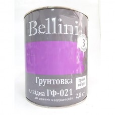 Bellini Грунтовка по металлу ГФ-021 серая (2,8 кг)