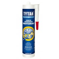 Tytan euro-line Герметик силиконовый универсальный белый (290 мл)