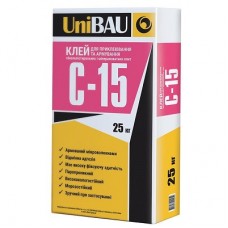 UniBAU з-15 Клей для пінопласту і мінеральної вати (25 кг)