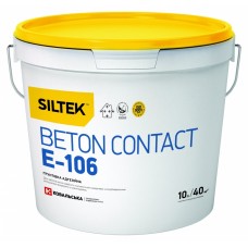 Siltek E-106 Грунтовка адгезійна бетон-контакт (15 кг/10 л)