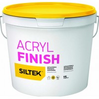 Siltek Acryl Finish шпаклівка інтер'єрна акрилова фінішна (15 кг)