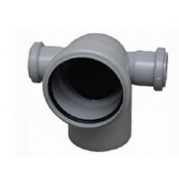 Канализация внутренняя Rozma Колено сложное 110/50 мм (90°) левое
