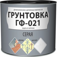 Грунтовка по металлу ГФ-021 серая (1 кг)