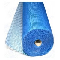 Fiberglass сітка штукатурна скловолоконна 5x5 мм (1x50 м) 160 г/м2 синя (рул)