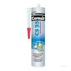 CERESIT CS-25 MicroProtect Силиконовый герметик для швов жасмин (280 мл)