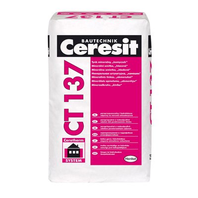 Камінцева декоративна штукатурка CERESIT CT-137, 25 кг | bydivelnik.com.ua